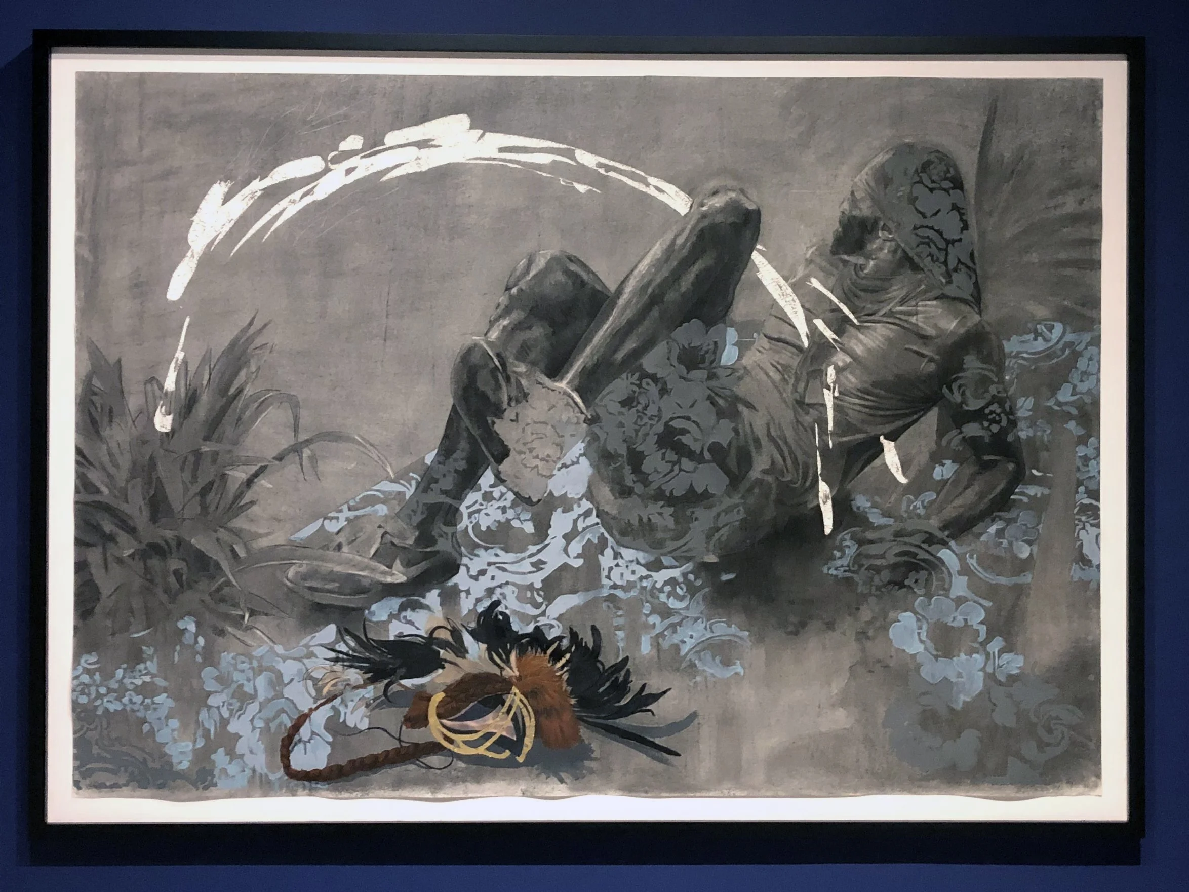 Untitled, 2021
Charcoal and mixed media on paper
74 ¹⁄₂ x 103 ¹⁄₈ inches / 189.2 x 262.2 cm