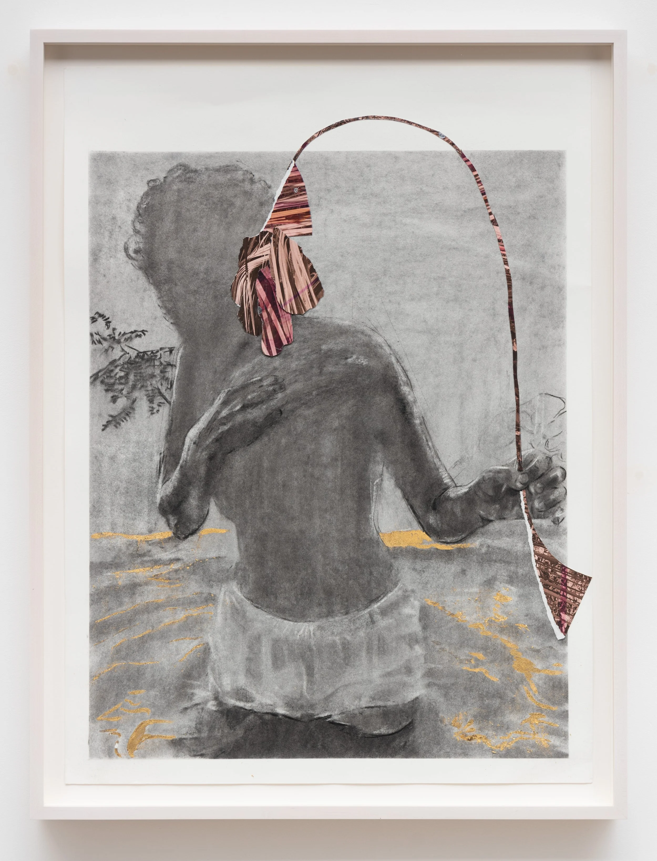 Before Sleep / Summoning, 2022
Charcoal and mix media on paper
Framed 32 3⁄4" x 24 3⁄4" x 2" inches / 83.19 x 62.87 x 5.08 cm