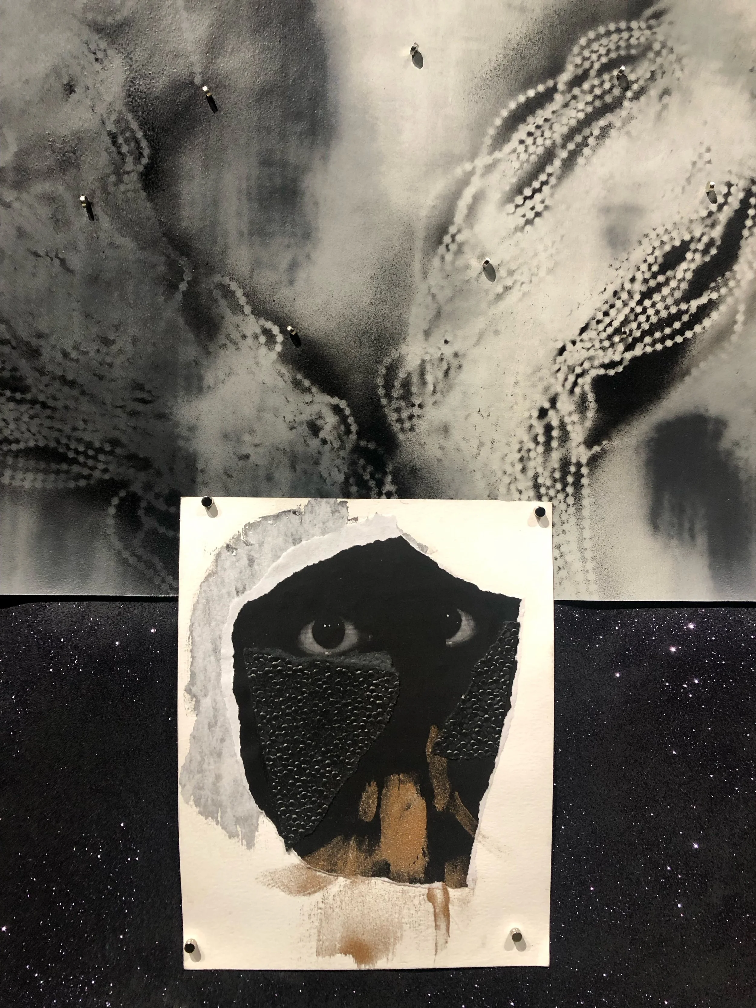 Untitled 2024, mixed media collage