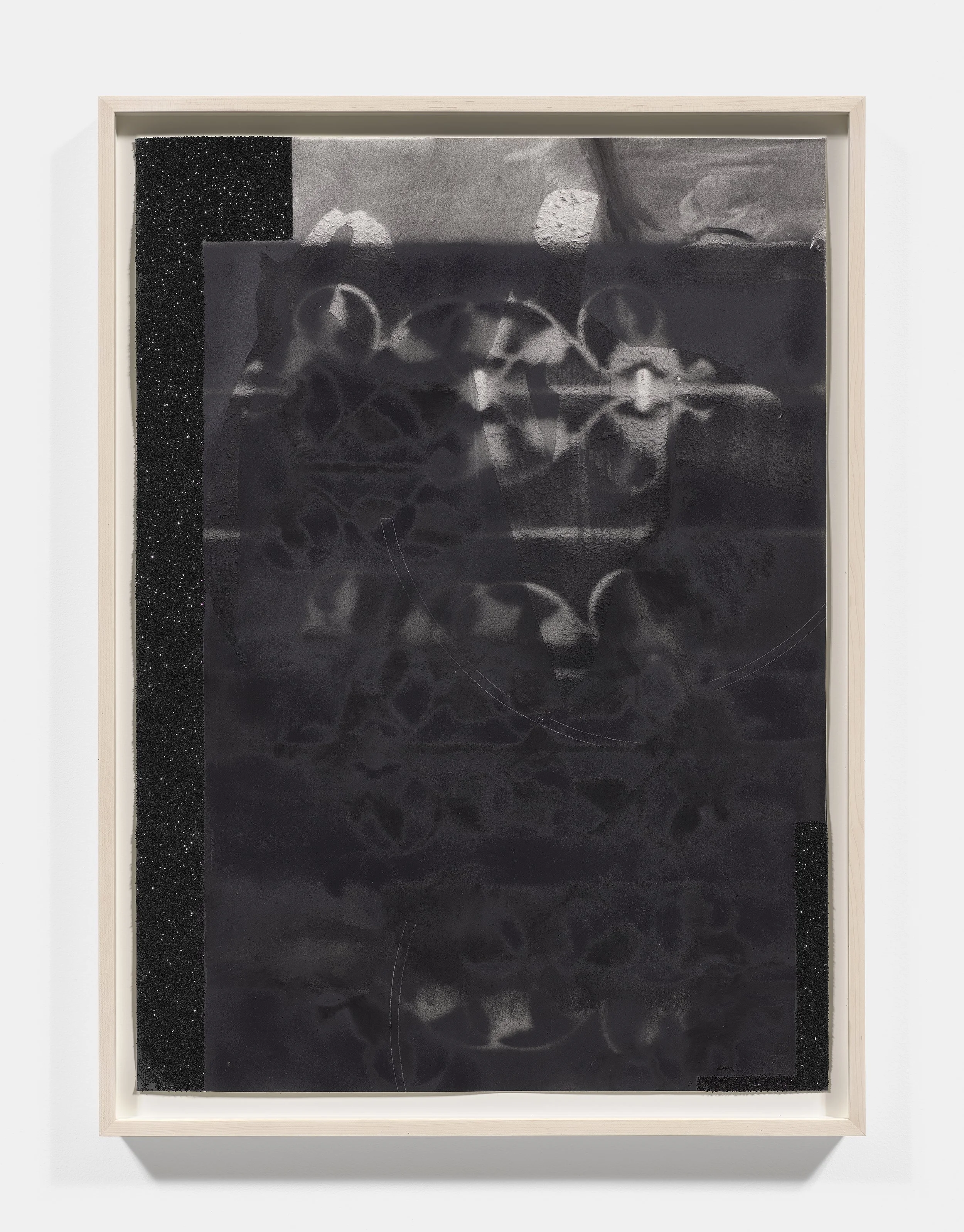 Untitled, 2023
Charcoal and mixed media on paper, framed
36" x 27" x 2" inches /  91.44 x 68.58 x 5.08 cm