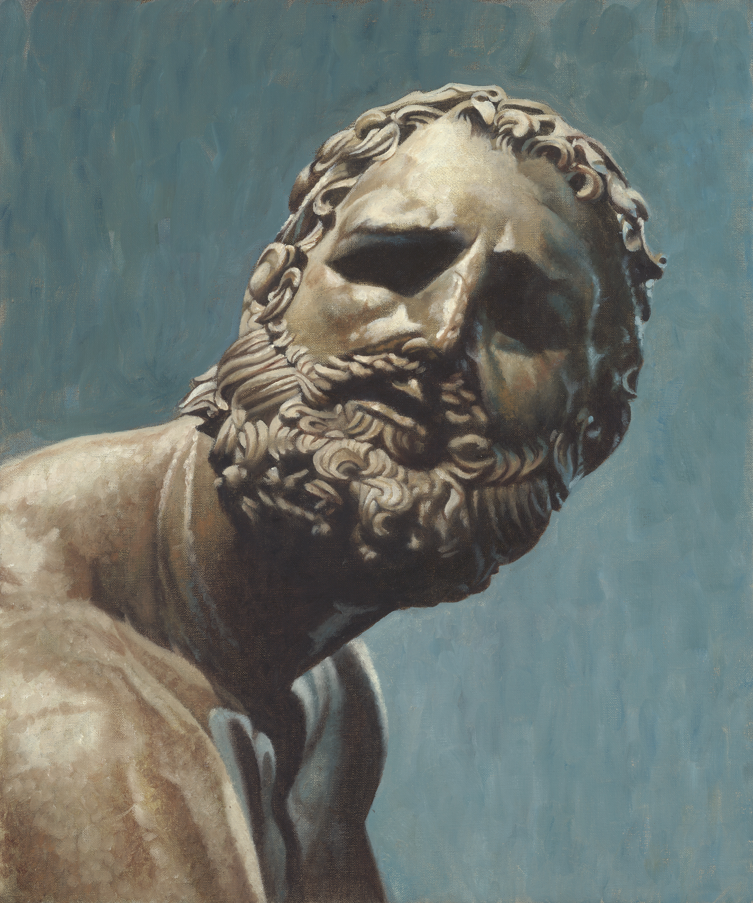 "Boxer", Oil on Canvas, 2013