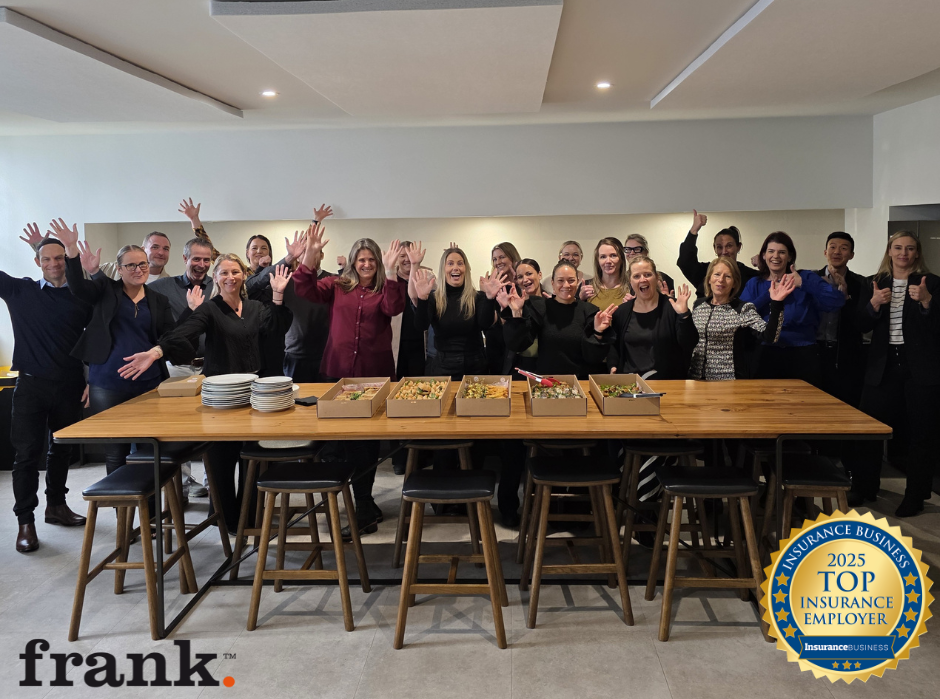 Top Insurance Employer 2025 — Frank Risk Management