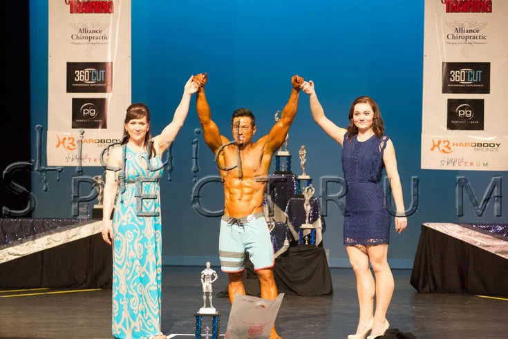 Winning the Men's Physique Overall at the 2014 Gopher State Classic