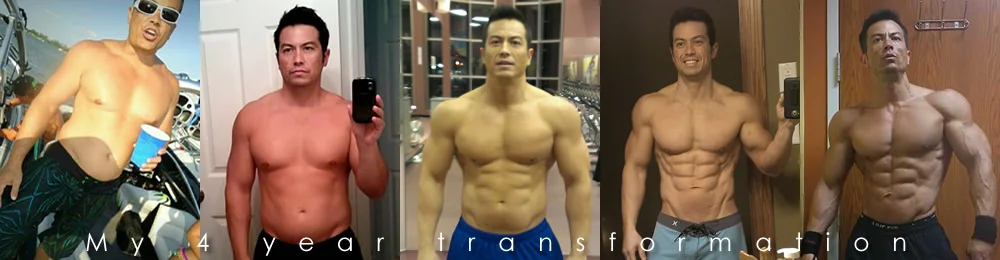 My 4 year transformation...