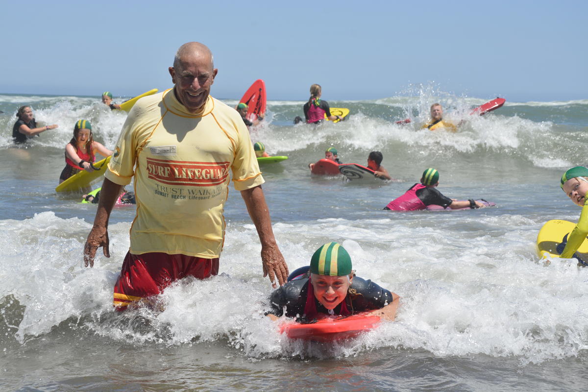 Malcolm Beattie President - Trust Waikato Sunset Beach Lifeguard Service