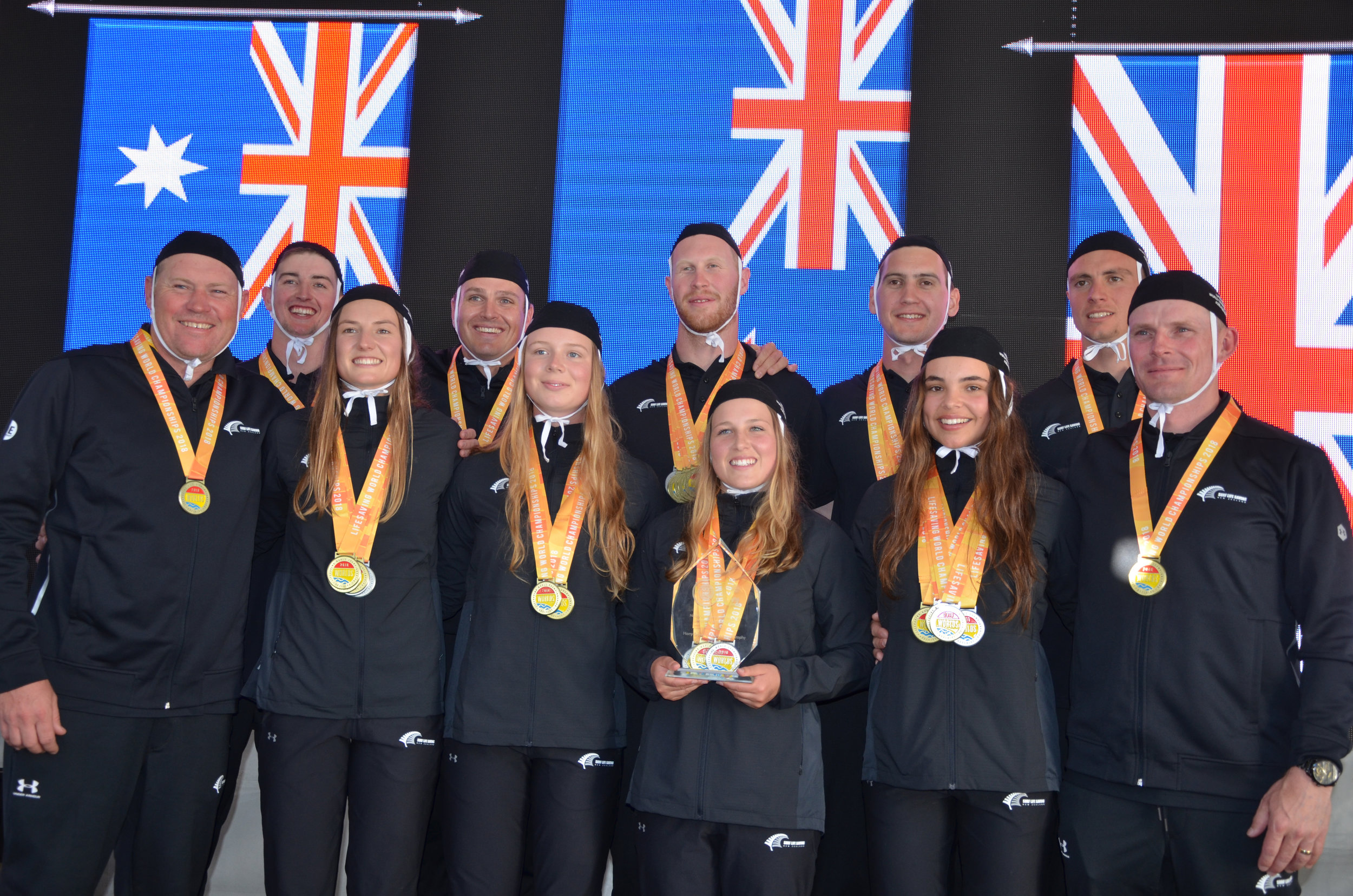 2018 World IRB Champions - New Zealand - Represented by Sunset Beach