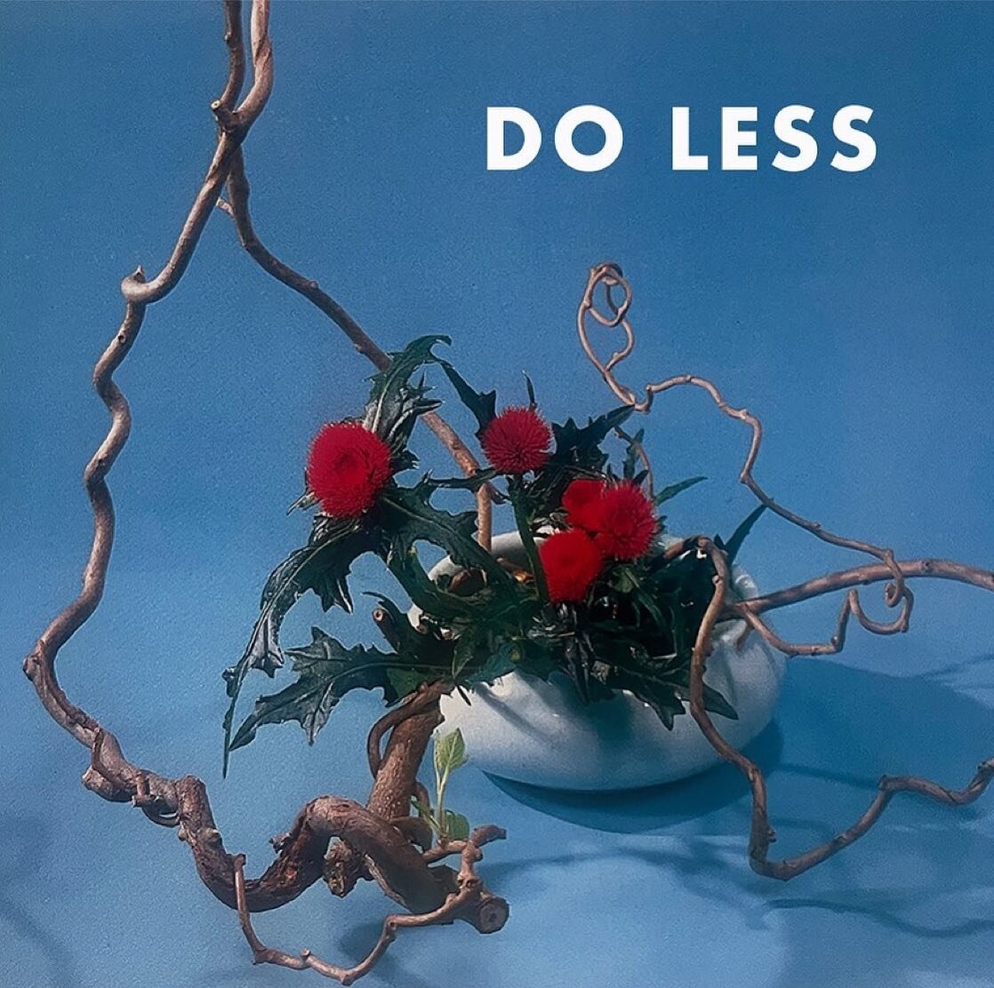 I&rsquo;m looking forward to being part of this special show called &ldquo;DO LESS&rdquo;, which is all about slowing down, in a psychiatric doctor's office, curated by @rebeccapristoop @_collectiveview_,  the show will run for six months starting th