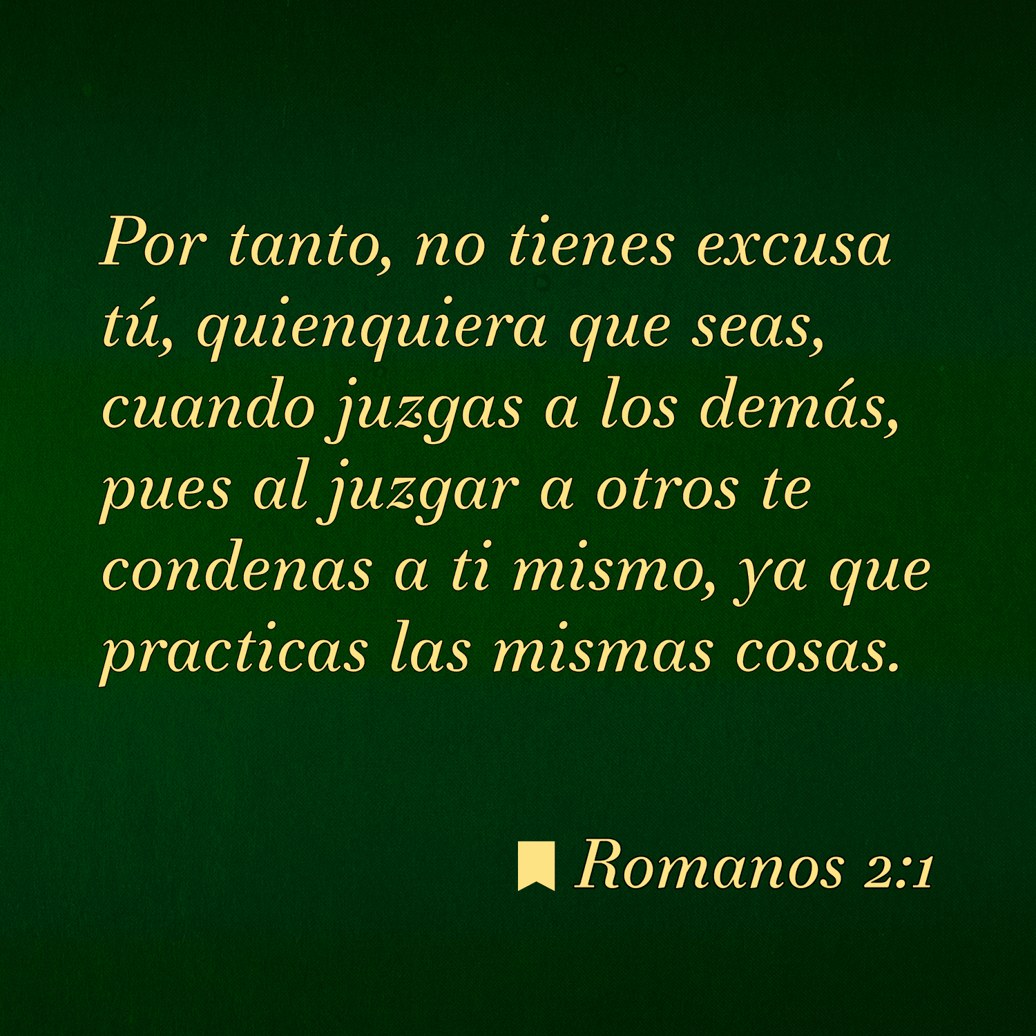No hay excusa, no debes juzgar episode artwork