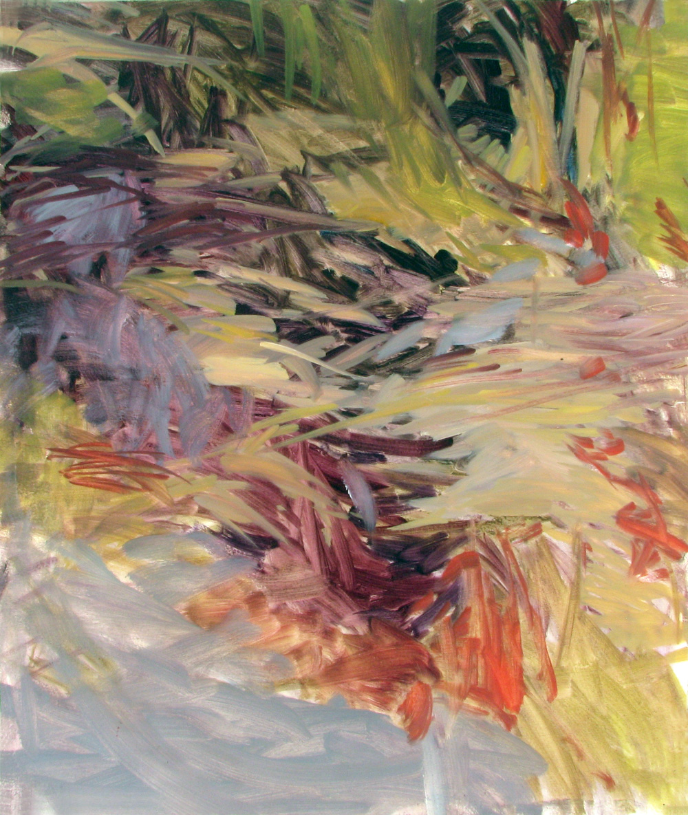 Dale St oil painting on paper 18" x 16" 2014