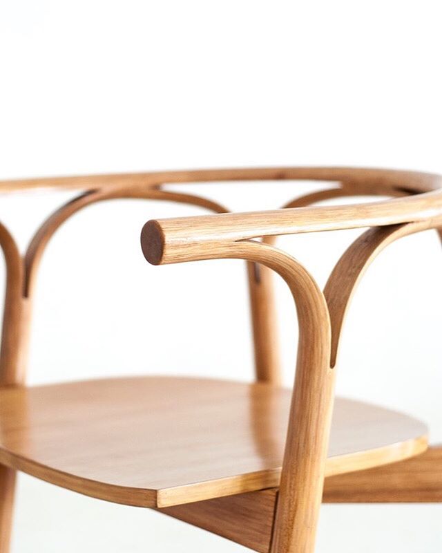 Here's a closer look at our Caf&egrave; Rattan chair. It looks simple, but the simpler the design, the more refined the material and workmanship should be. This design took us months to perfect, and it was well worth the time.