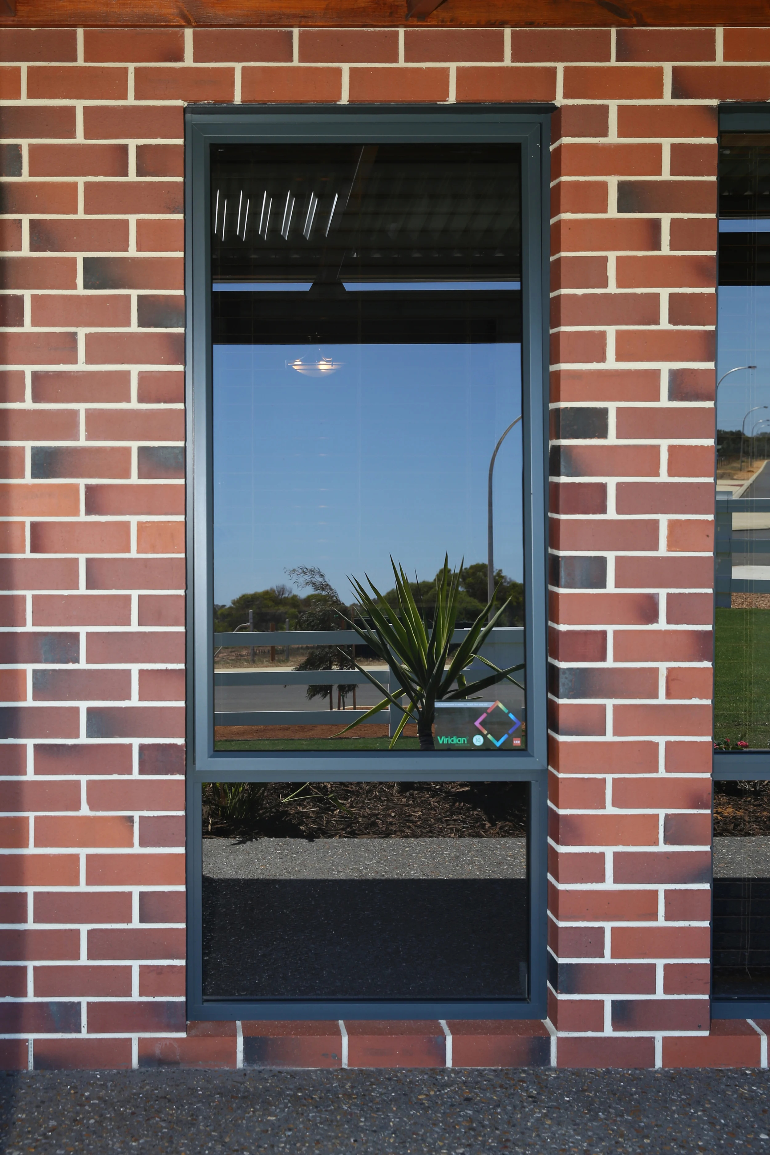 Awning window brick