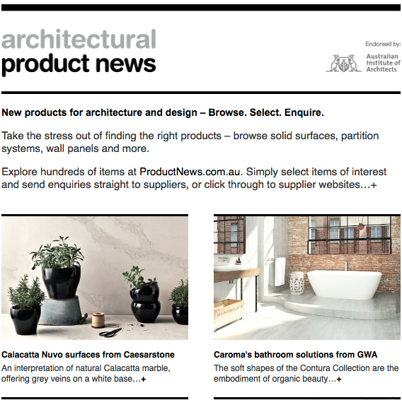 Architectural Product News March 2015
