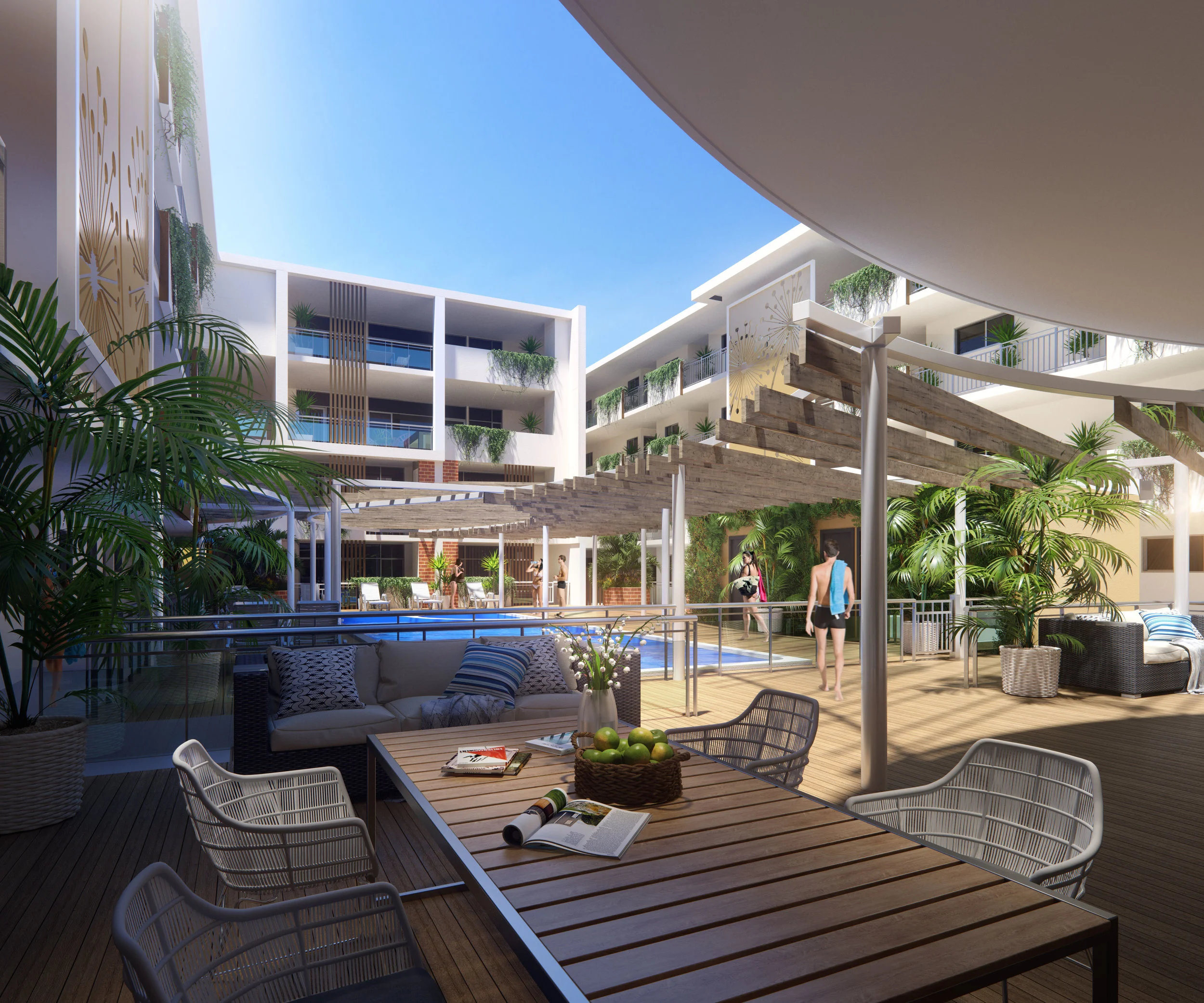 Internal Resort Style Communal Living