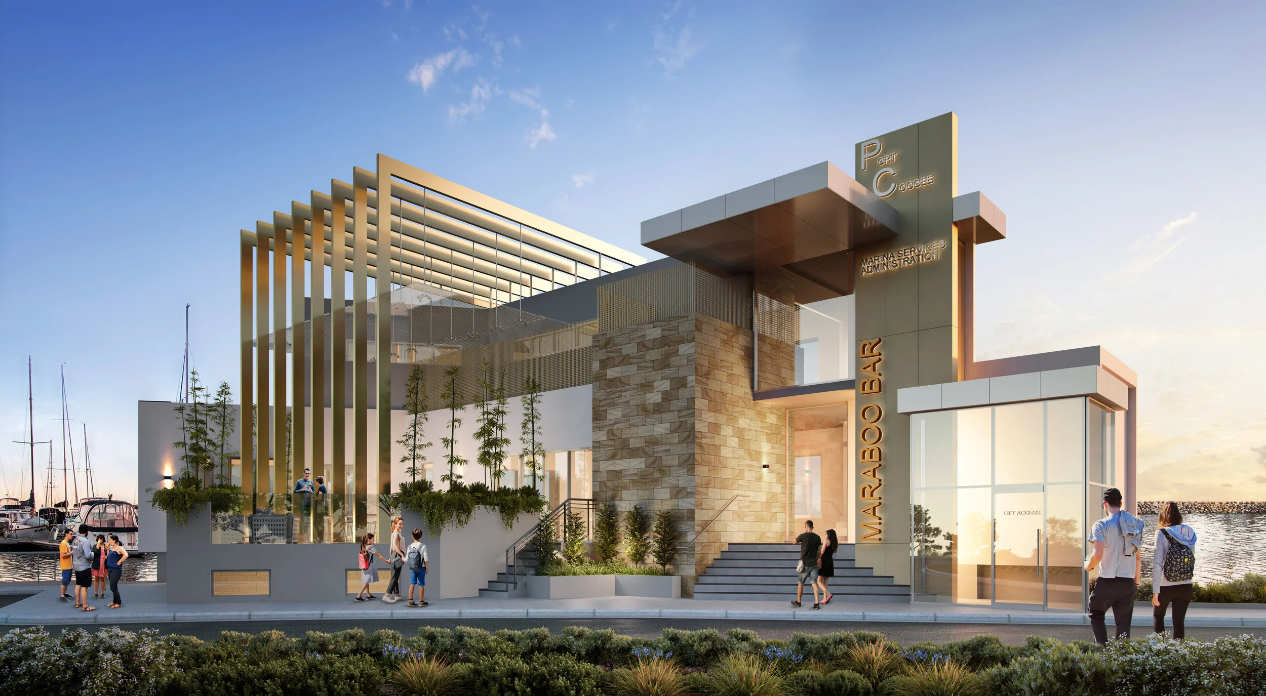 Port Coogee Marina Services Building + Food & Beverage