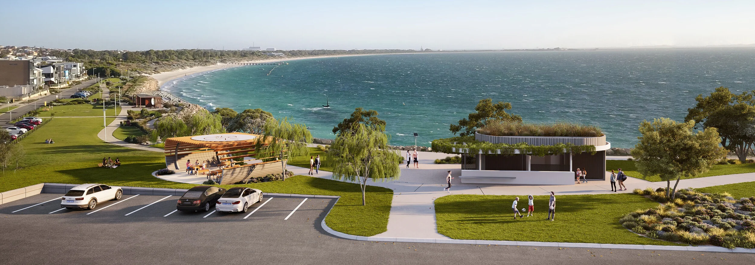 Omeo Park Rest Room & Shaded Seating Project-Port Coogee