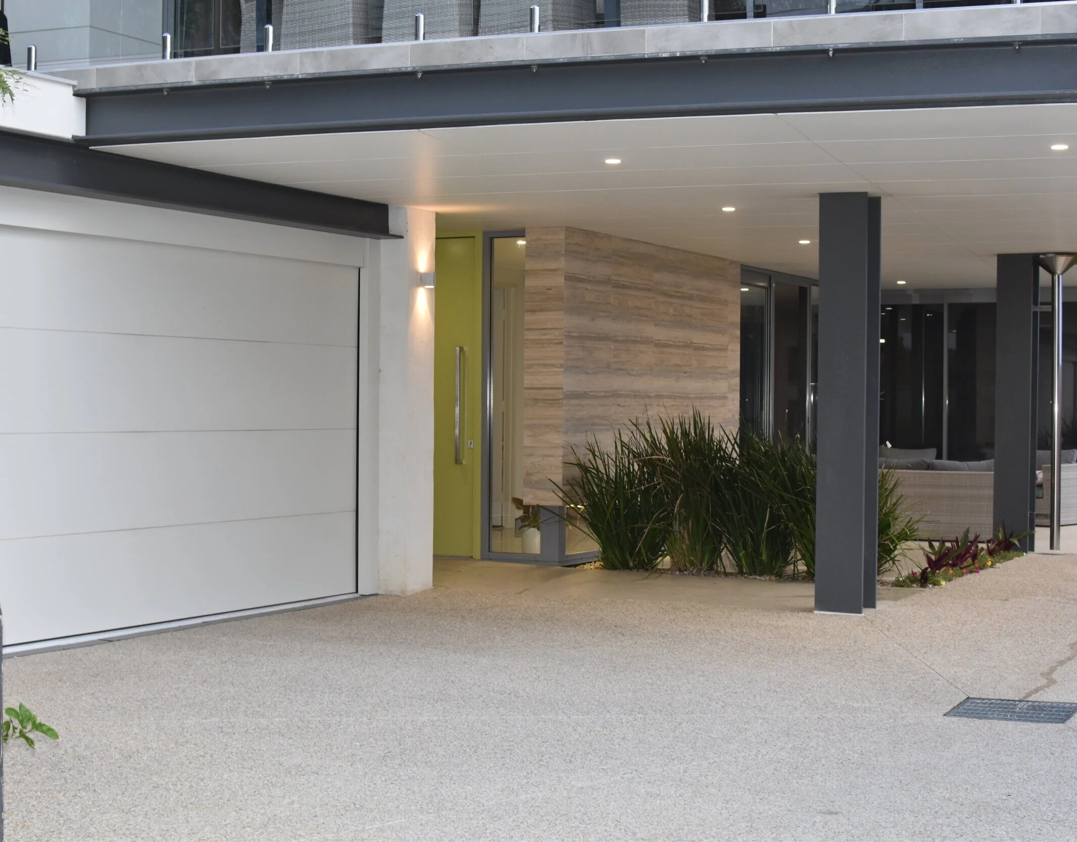 Italian Travertine Feature Wall