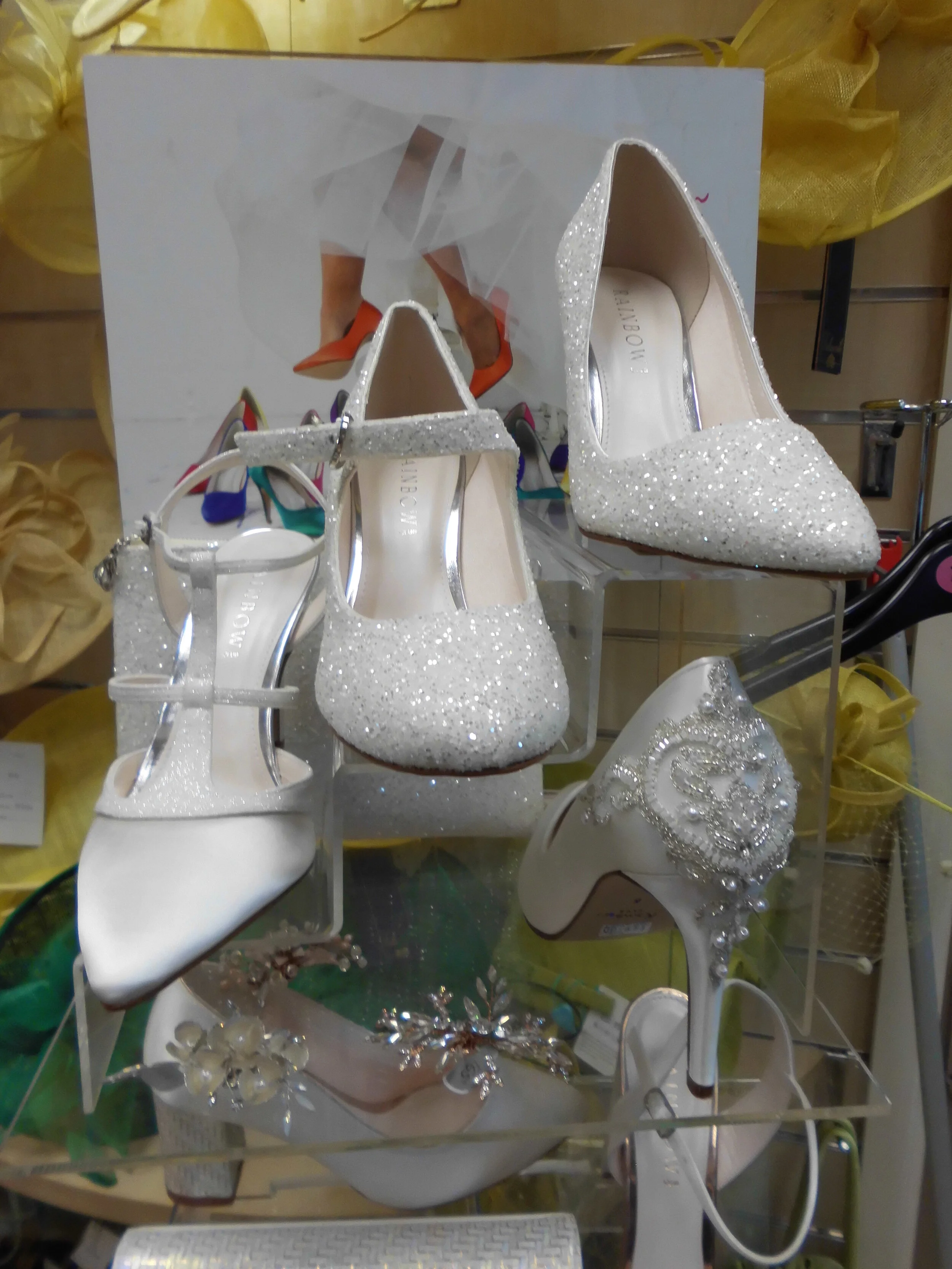 Shimmer Bridal Shoes in Cornwall