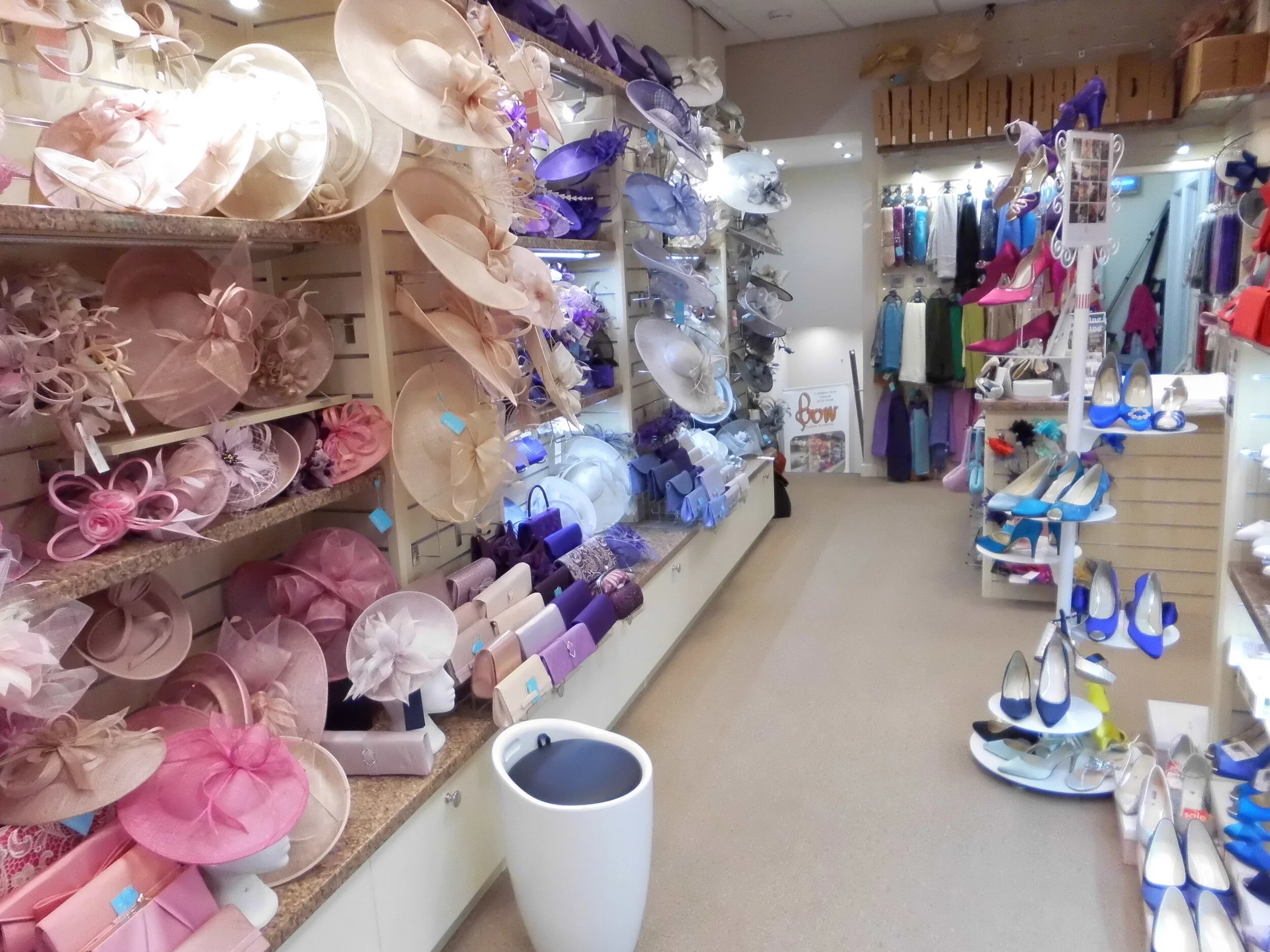 Four Walls of Occassion Hats in Every Colour and Style in Cornwall
