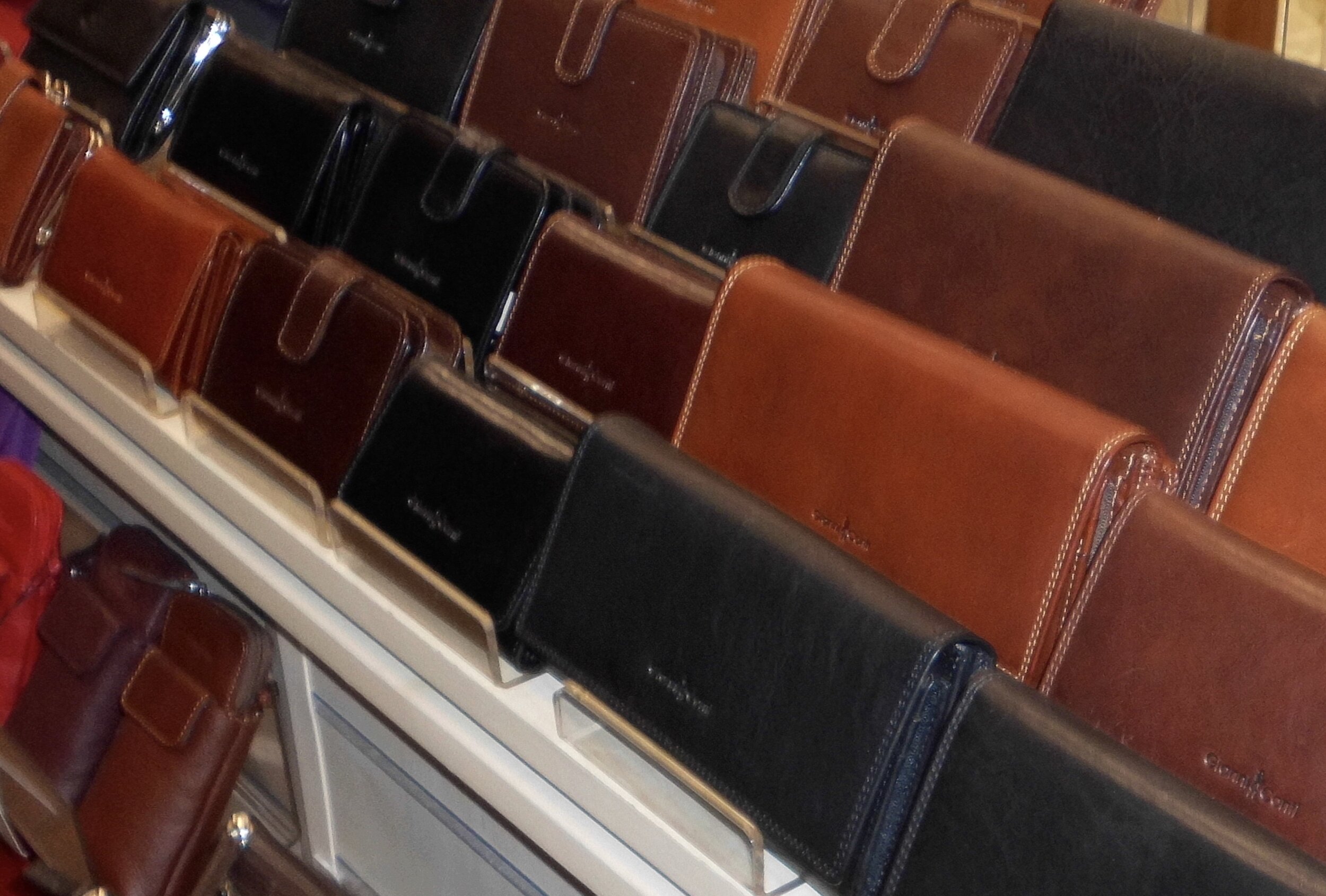 Italian Leather purses from Gianni Conti