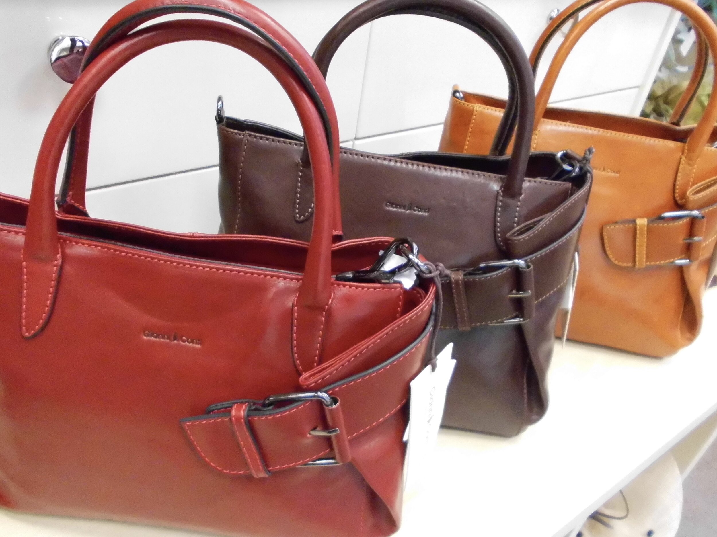 Italian Leather Gianni Conti Grab Bag