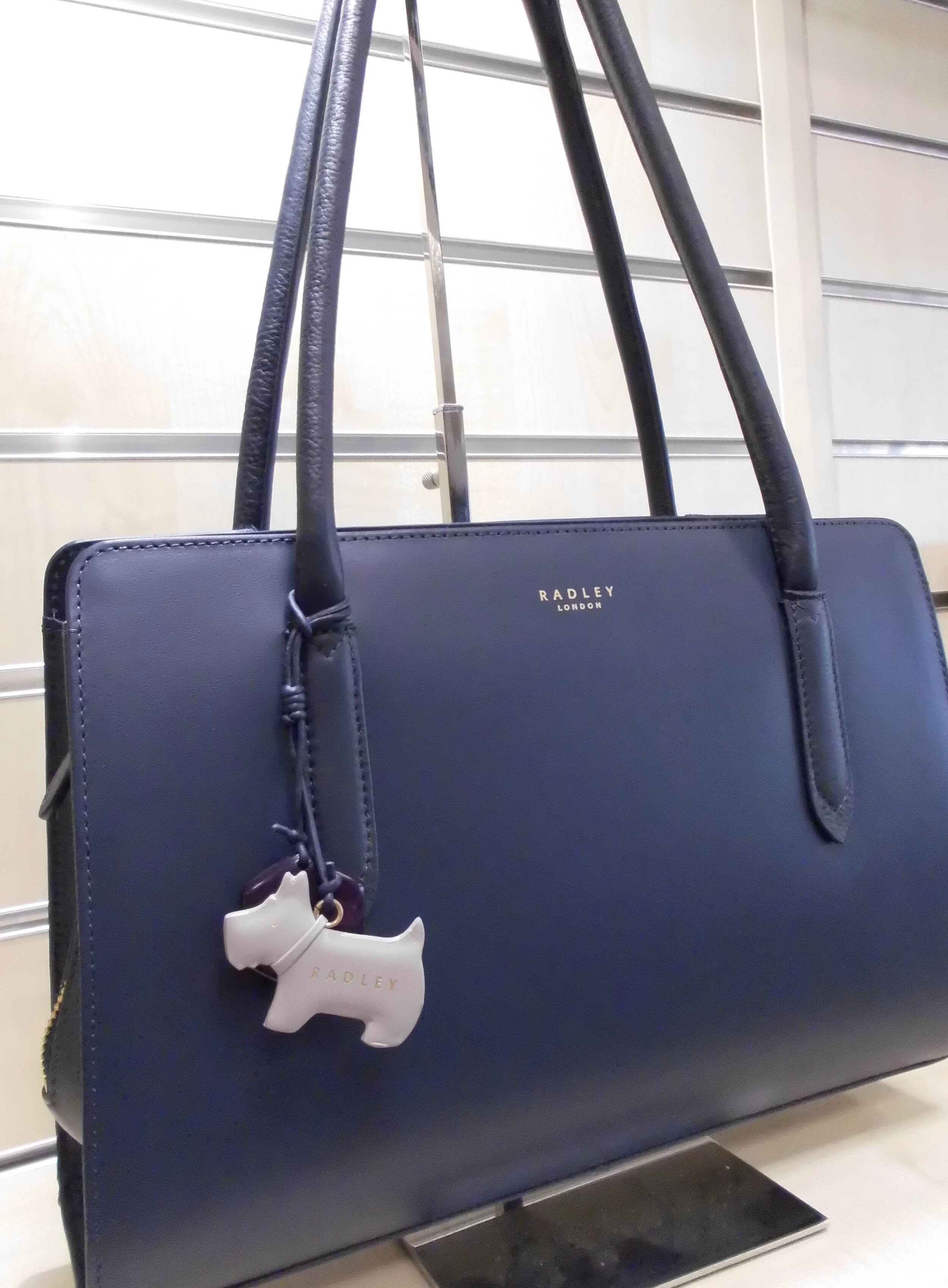 Radley Navy Blue Liverpool Street Shoulder Bag