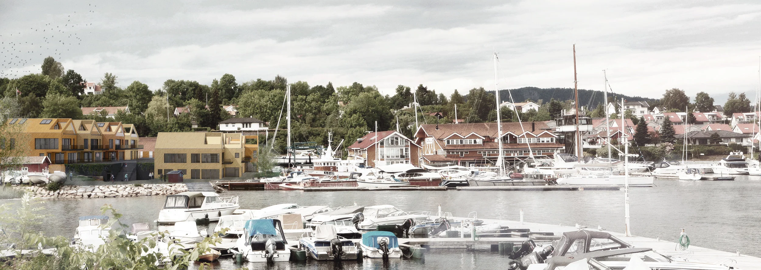 Panorama fra sør
