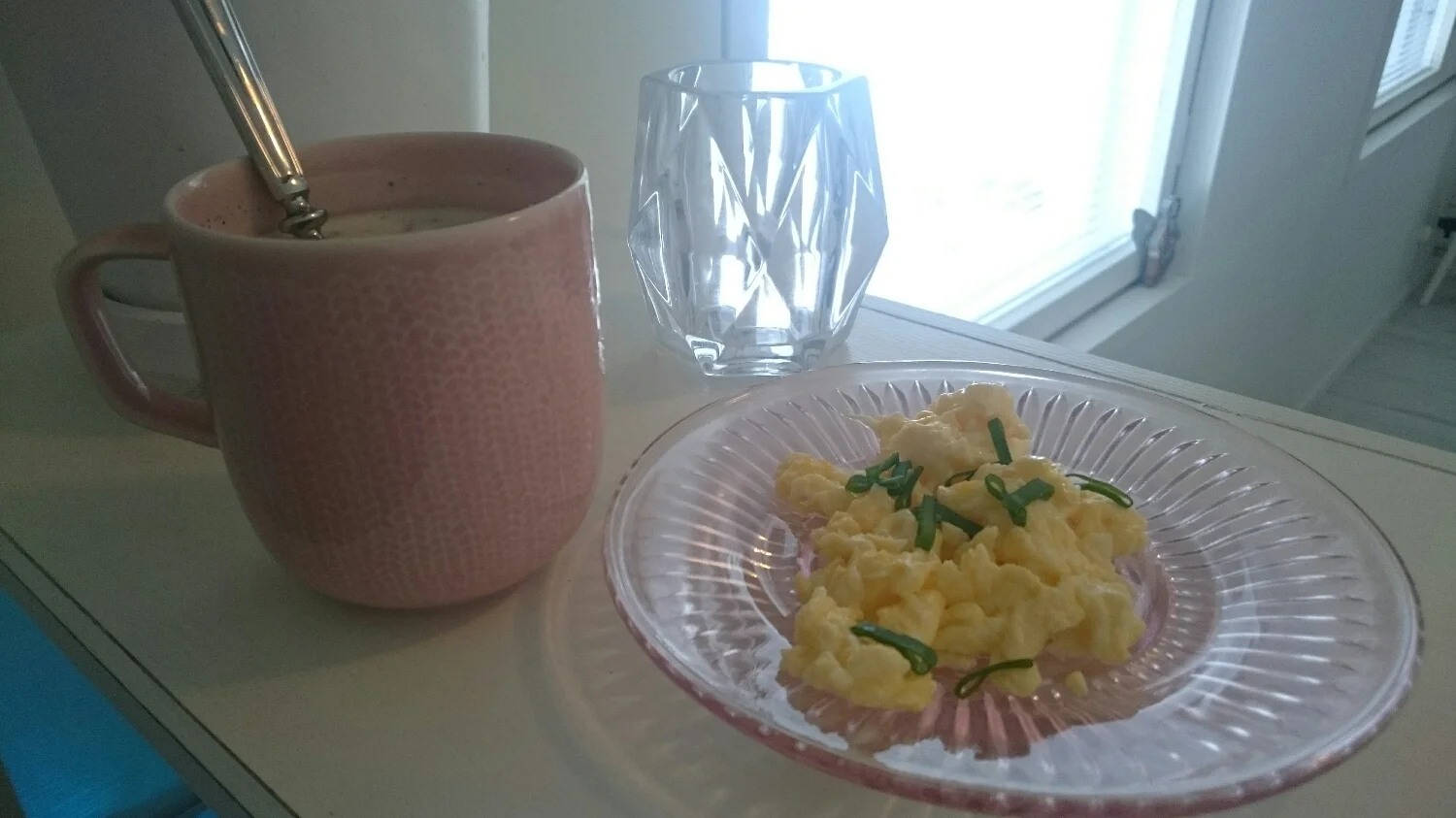 Aamupala toimistolla :)