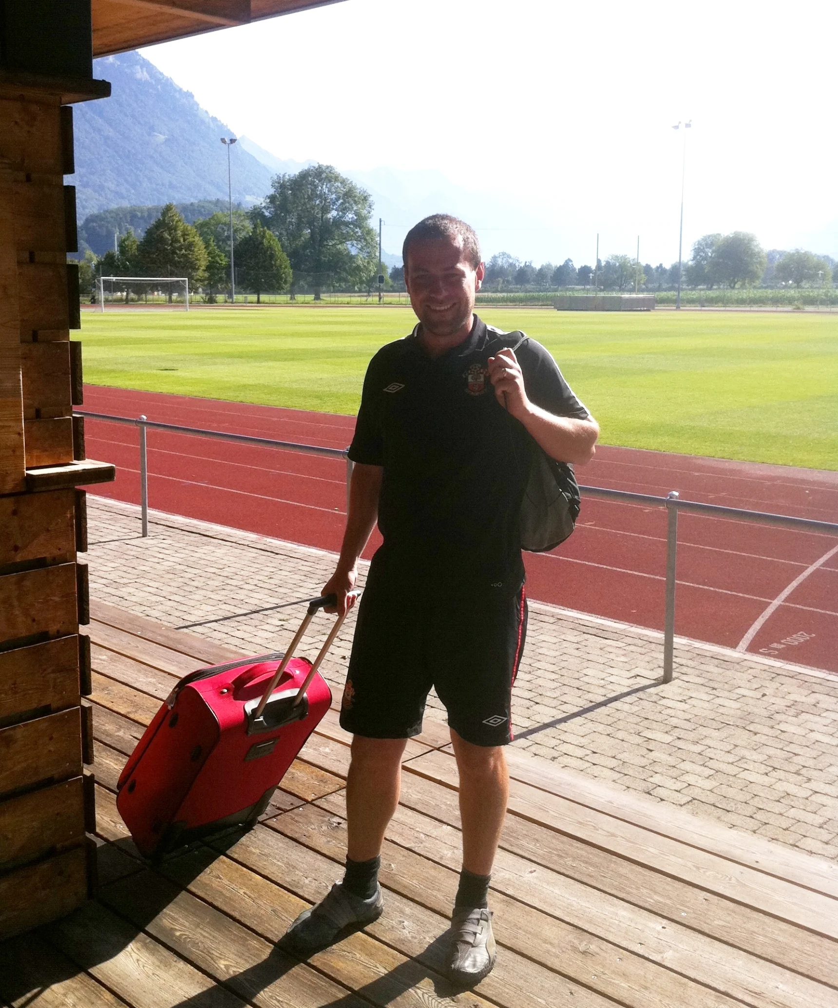 Job well done Andy. Now back to Southampton to make sure the training pitches are ready for when we return from the Tour of Interlaken in Switzerland.