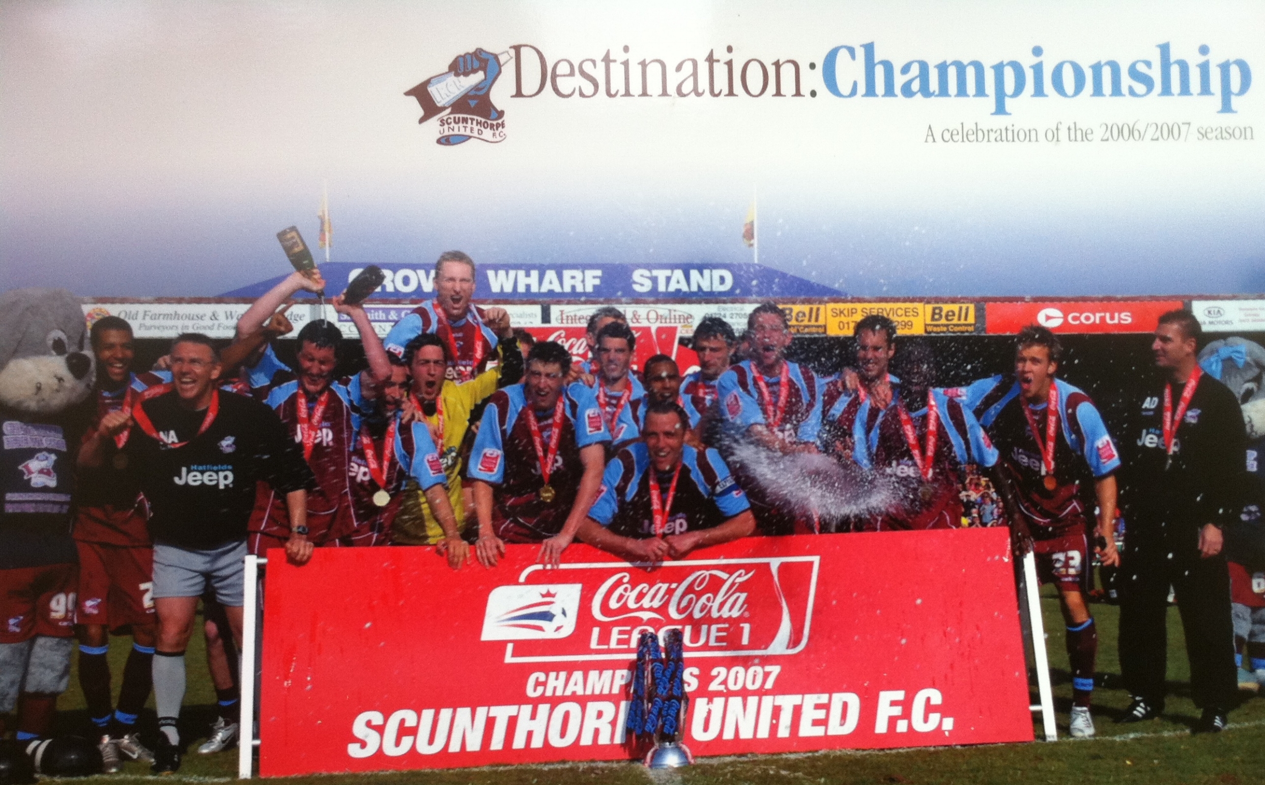 Scunthorpe United League 1 Champions 2007