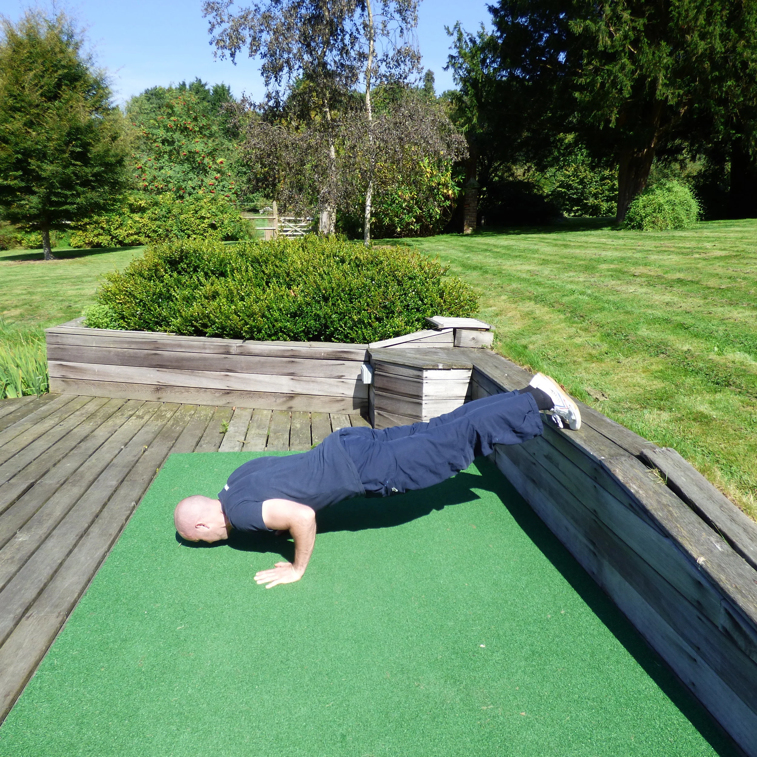 Decline Push Ups
