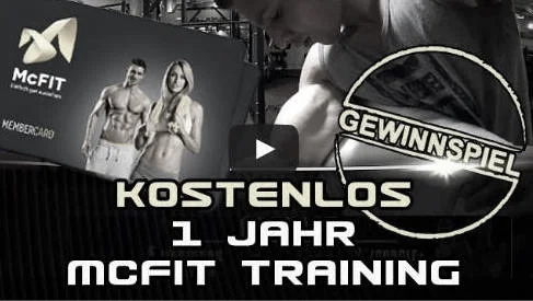 1-Jahr McFit Mitgliedschaft kostenlos - Danke #2014: Gewinnspiel
