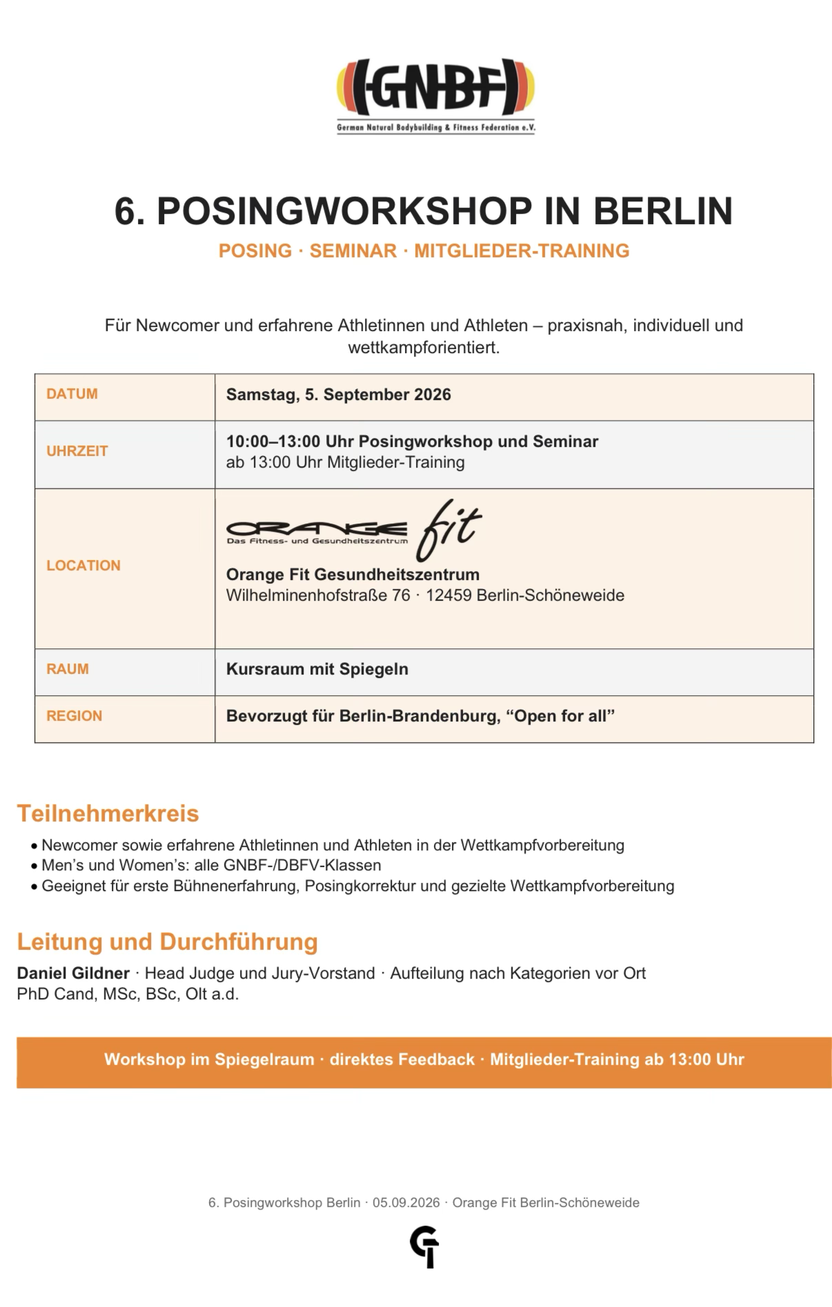 Agenda - Übersicht