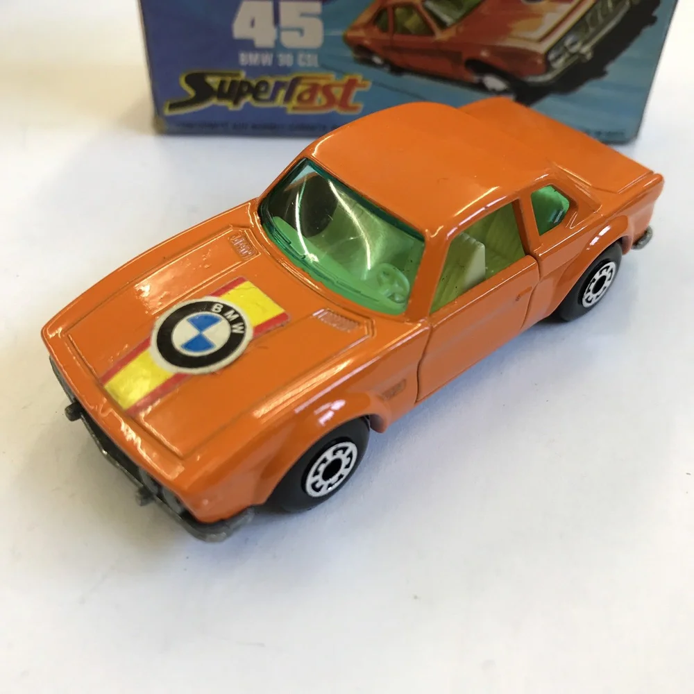 MATCHBOX SUPER RAPIDE*5 x BMW 3.0 CSL*ORANGE*N045*LESNEY*1976