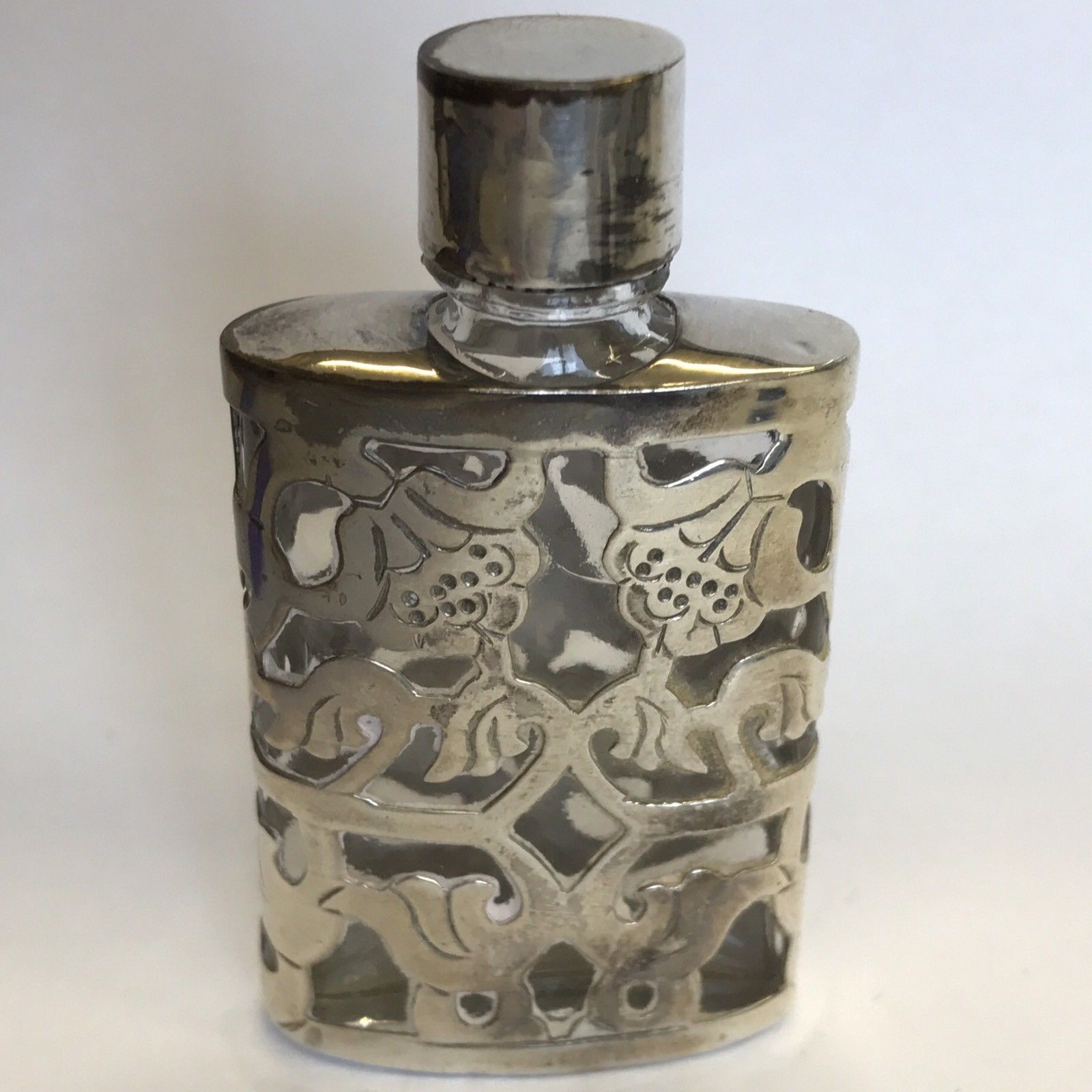 SILVER TOPPED BOTTLES — Wheeler Antiques