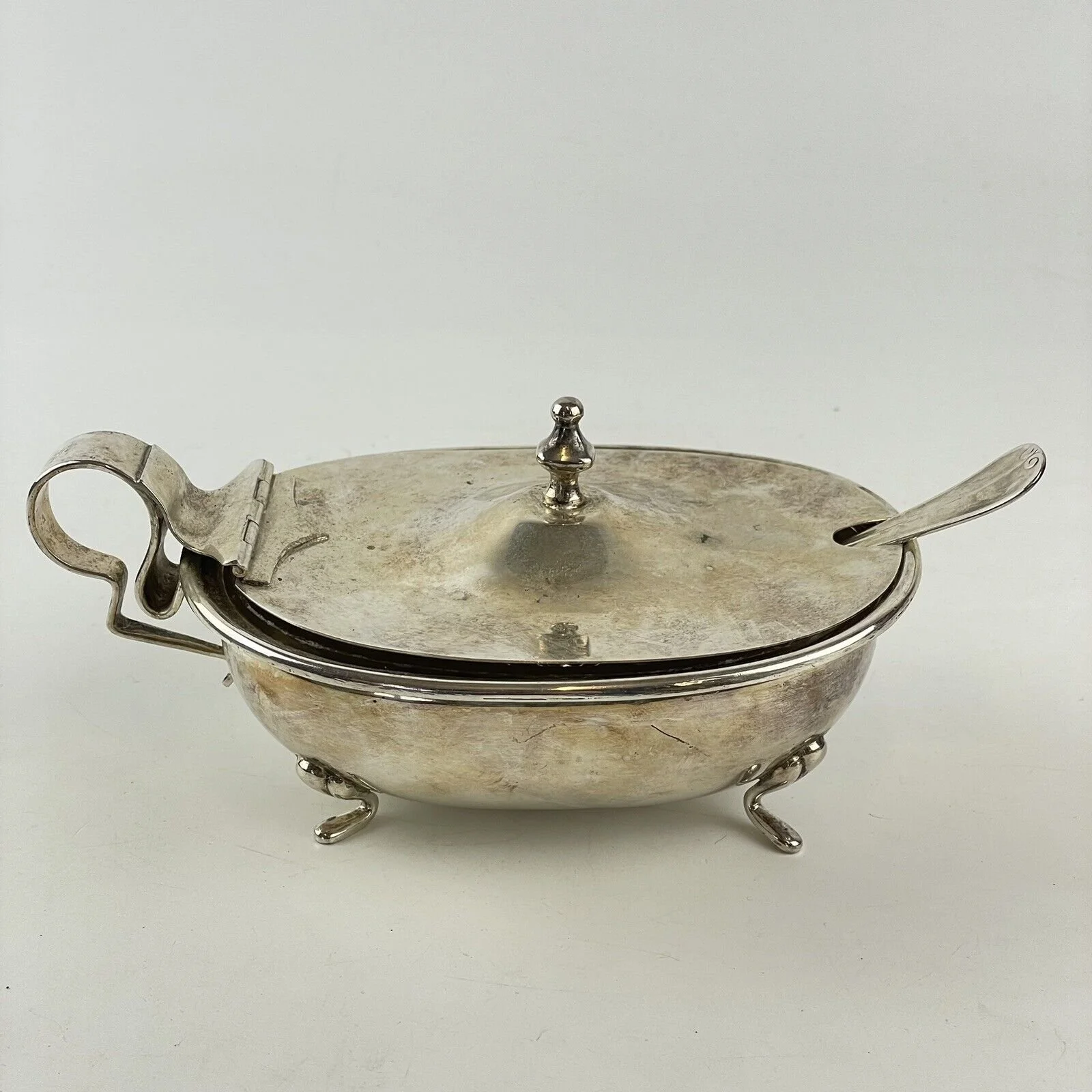 Italian Solid “800” Silver Bonifazi Donatello Enzo & Mario Large Mustard 16cm