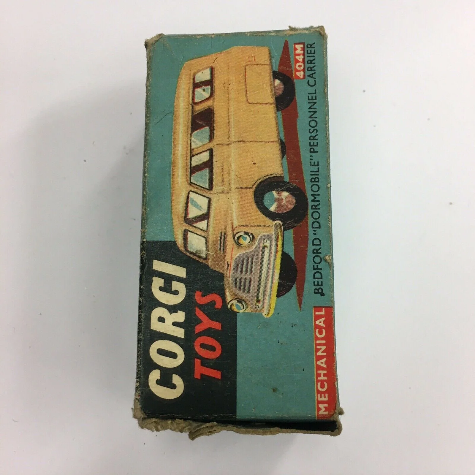Corgi Toys 404 Bedford Dormobile ミニカー 404M Bedford Dormobile in pale turquoise-blue – Corgi Toys