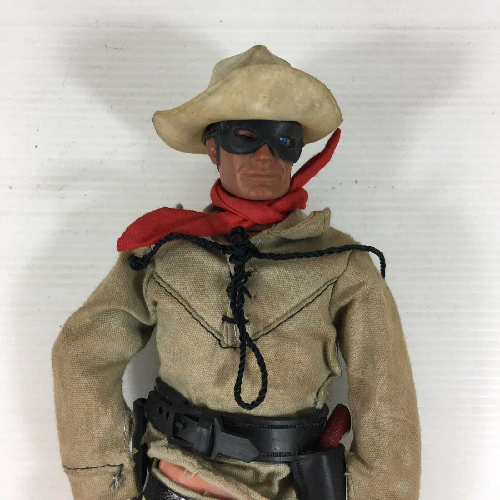 Boxed Marx Toys Lone Ranger Figure & Scout — Wheeler Antiques