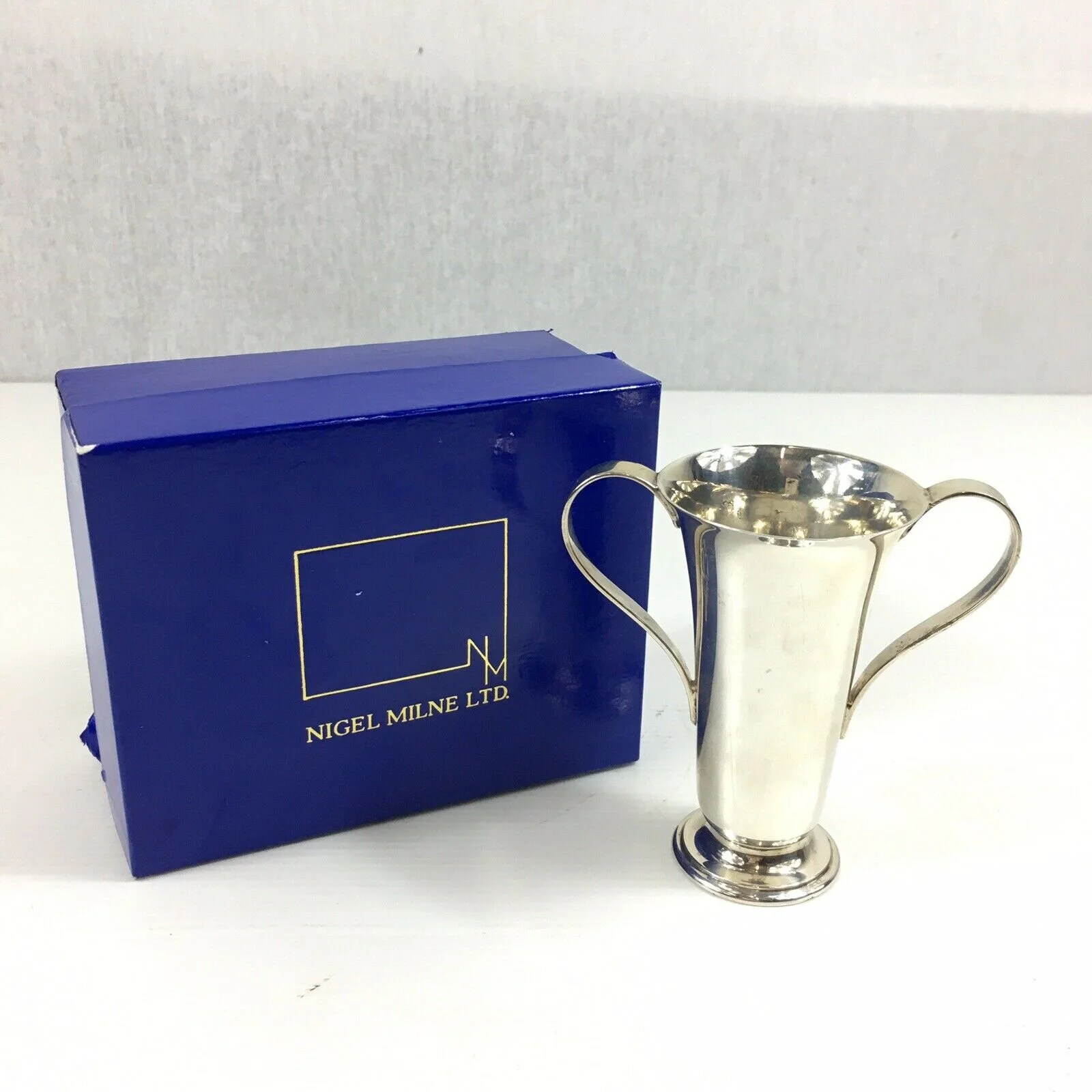 Fine Sterling Silver Twin Handled Vase By Tiffany &amp; Co Retailed By Nigel Milne