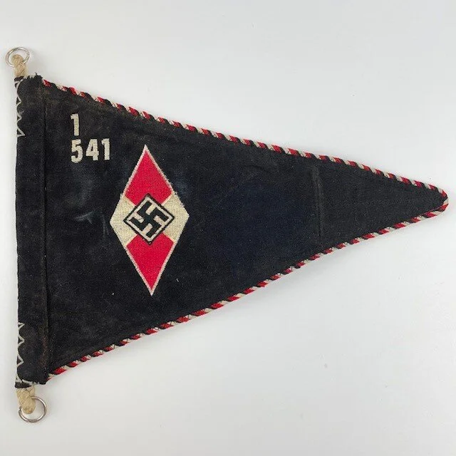 WW2 German Hitler Youth ( Hitler Jugend ) Pennant 1 / 541