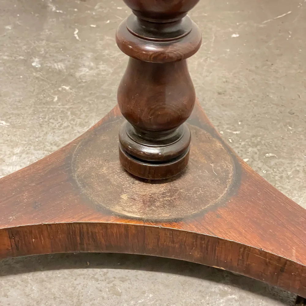 Antique table base deals