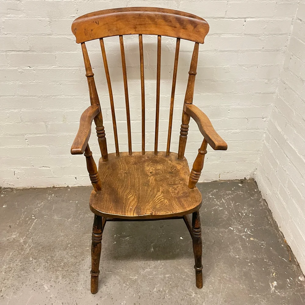 Antique stick back chairs hot sale
