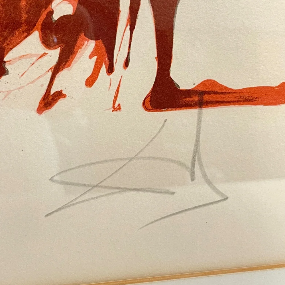 Salvador Dali “Paradise Lost” Colour Lithograph Hand Signed