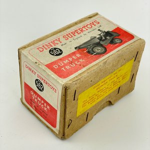 Vintage Boxed Dinky Supertoys No. 562 Dumper Truck Yellow