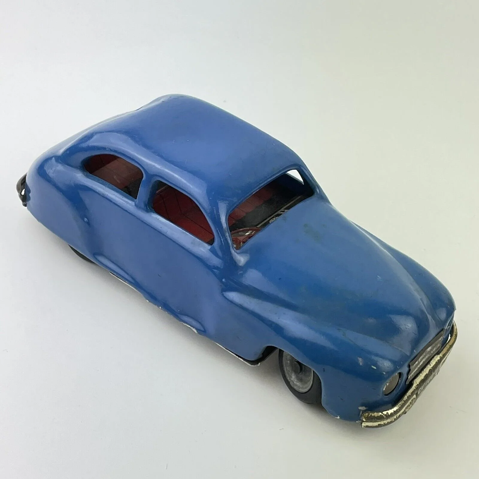Vintage Boxed Blue Chad Valley Remote Control Car — Wheeler Antiques