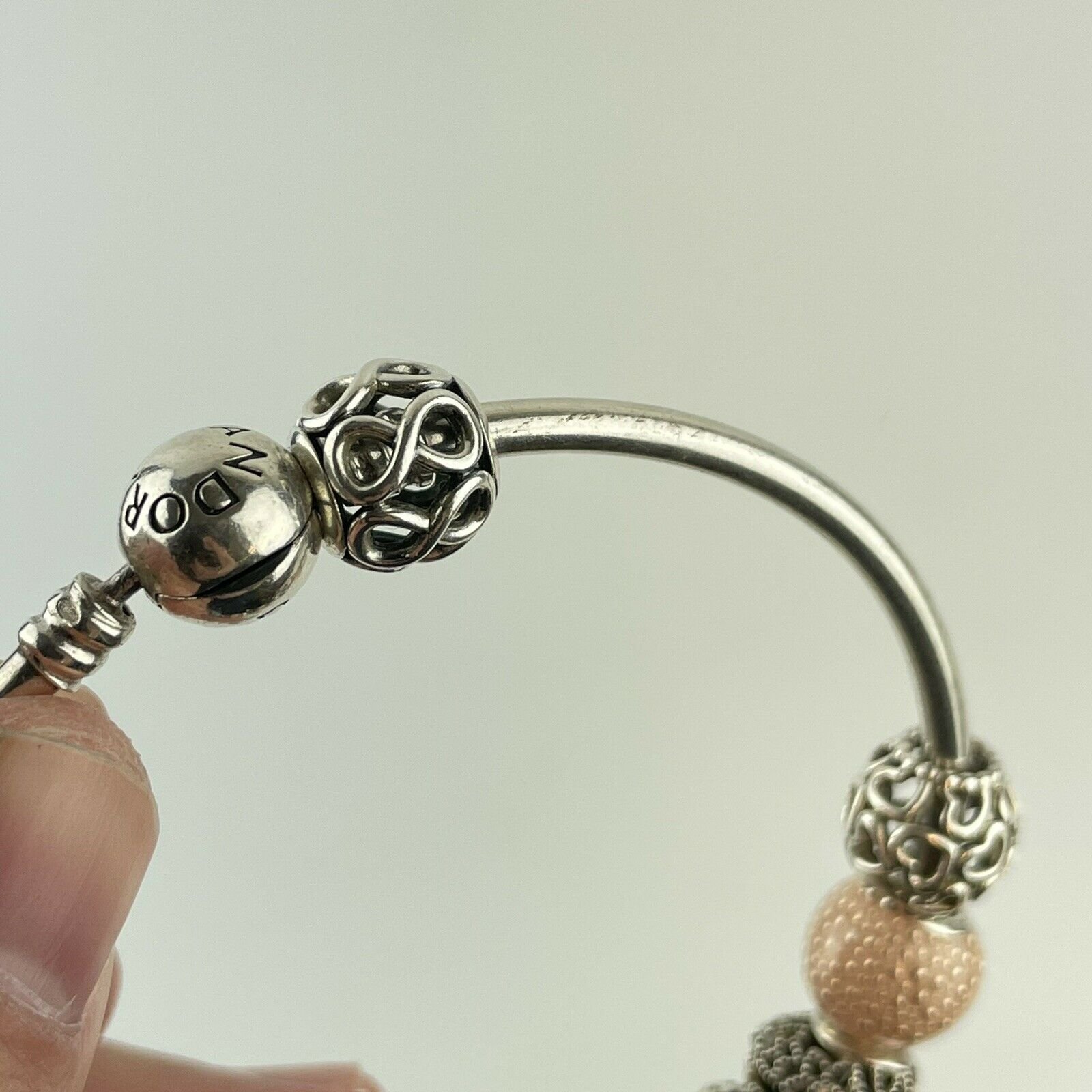 DISNEY Girl's Charm Bracelet Removable Charms Mickey Ears, Lilo & Stitch  Jewelry | eBay