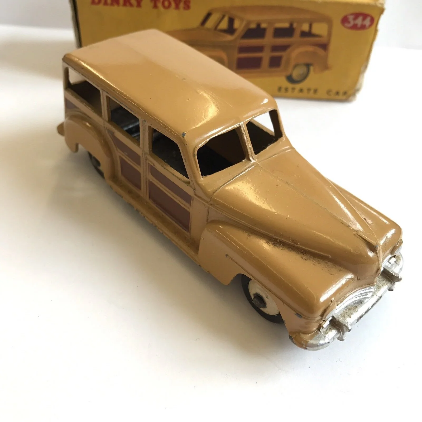 Vintage Dinky Toys Plymouth Woody Estate Car Station Wagon