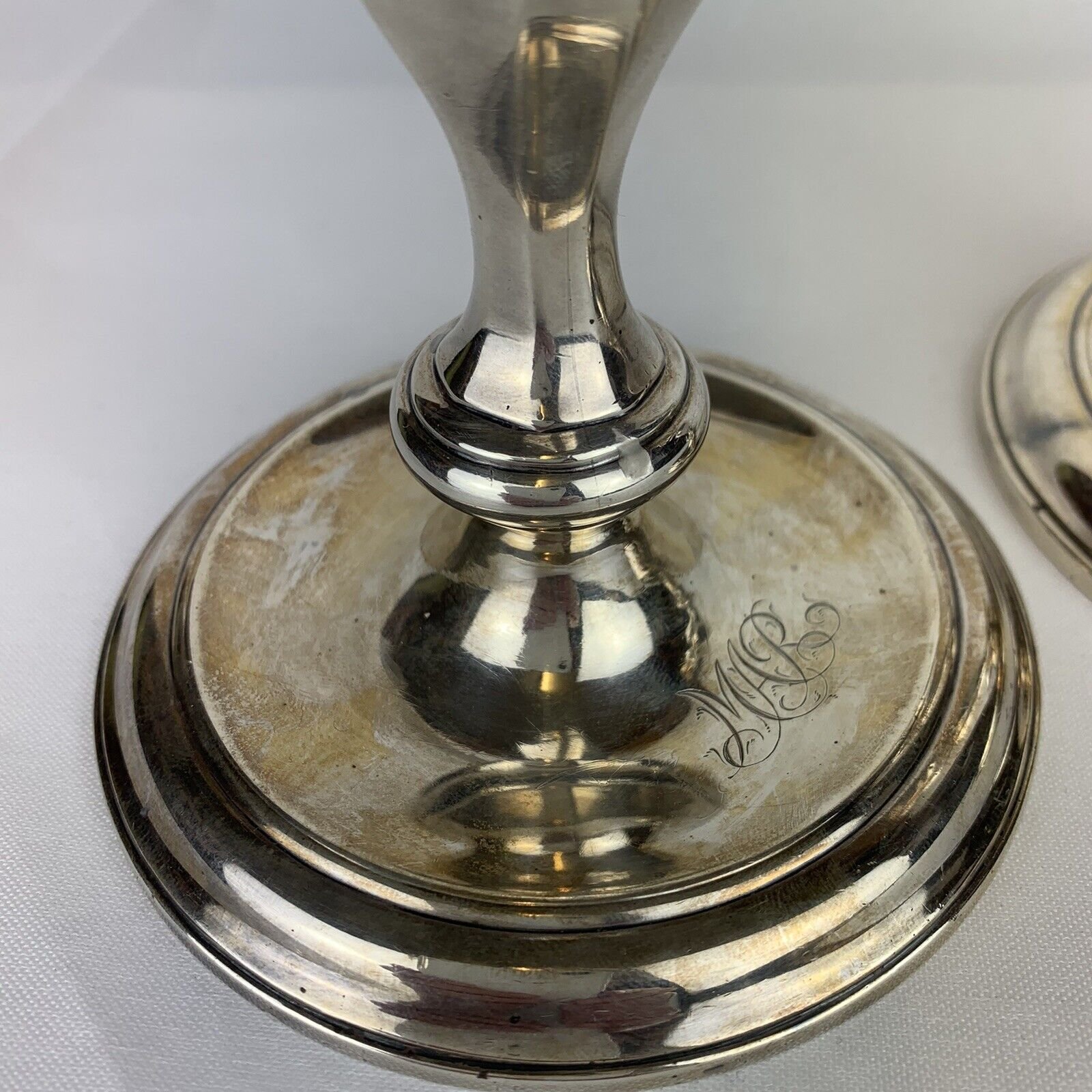 Sterling silver candlesticks tiffany sale