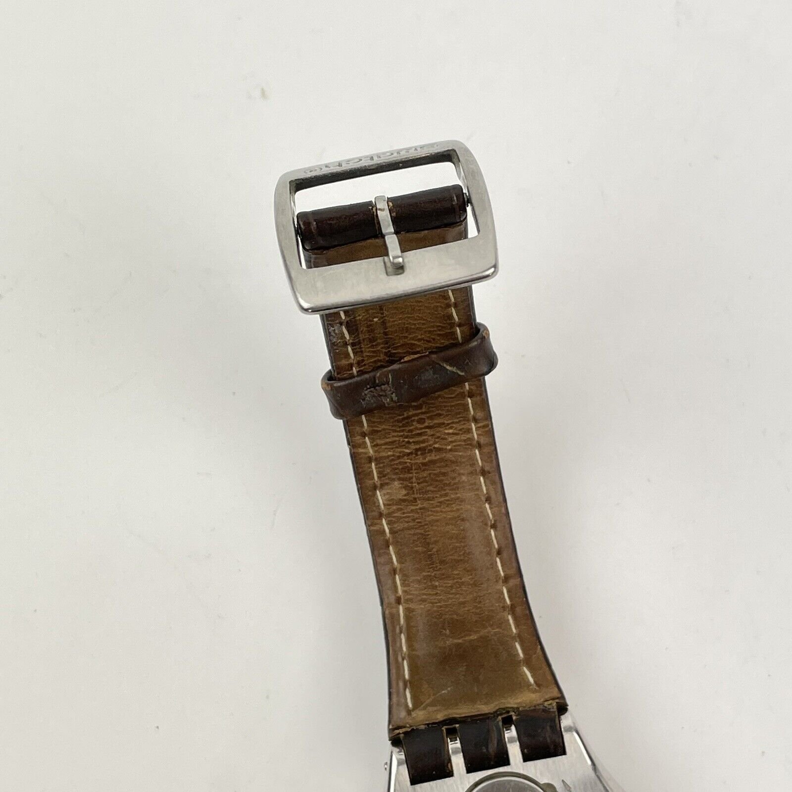 Swatch Irony Desertline Chronograph Wristwatch Watch Stainless Steel ...