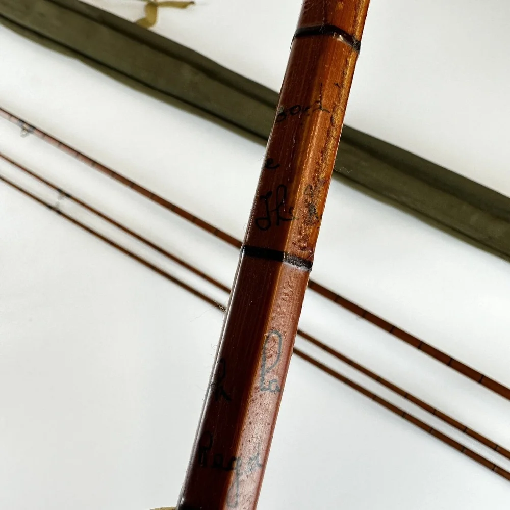 antique hardy fly fishing rods "The Murdoch" Bamboo Rod -- 'For Salmon, Mahseer, Pike etc.' Antique Hardy Bros 12.5 Greenheart