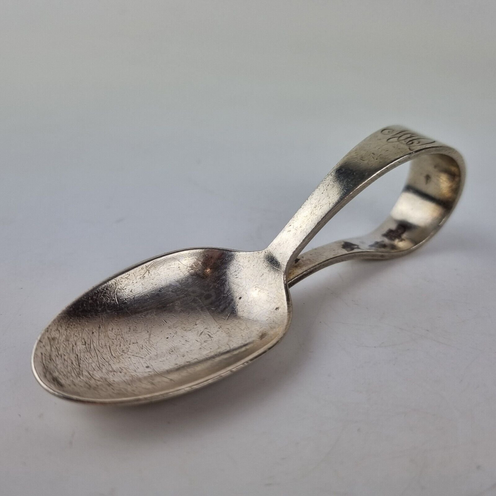 Antique George V Solid Silver Childs Spoon Barker Brothers, Birmingham 1929